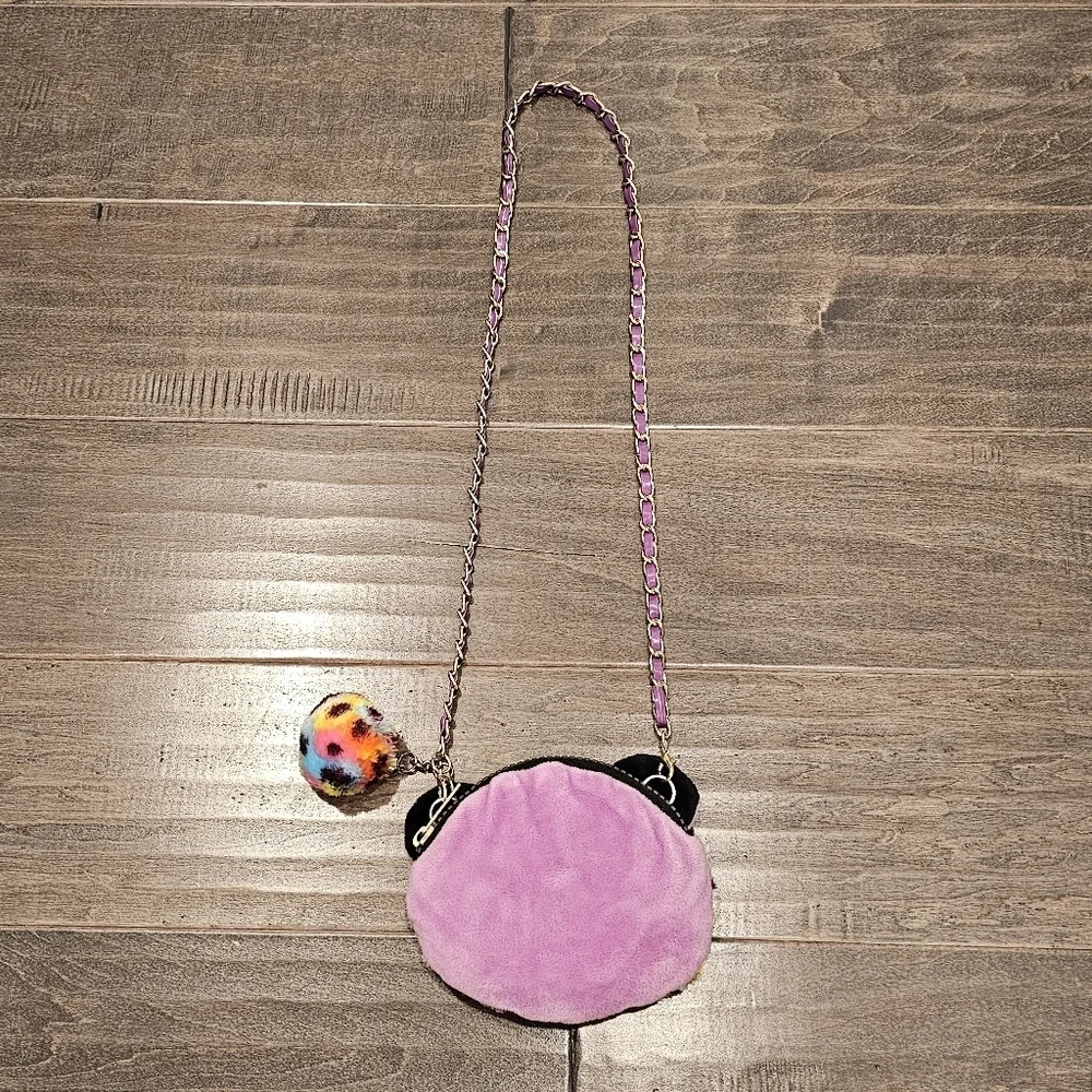 New Cute Ty Giselle Colorful Leopard Mini Purse